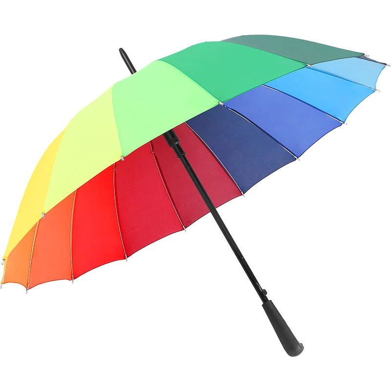Damen farbenfroher Regenschirm mit innovativem Faltmechanismus Skanto