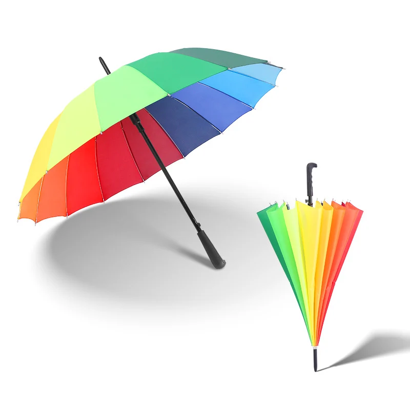 Damen farbenfroher Regenschirm mit innovativem Faltmechanismus Skanto