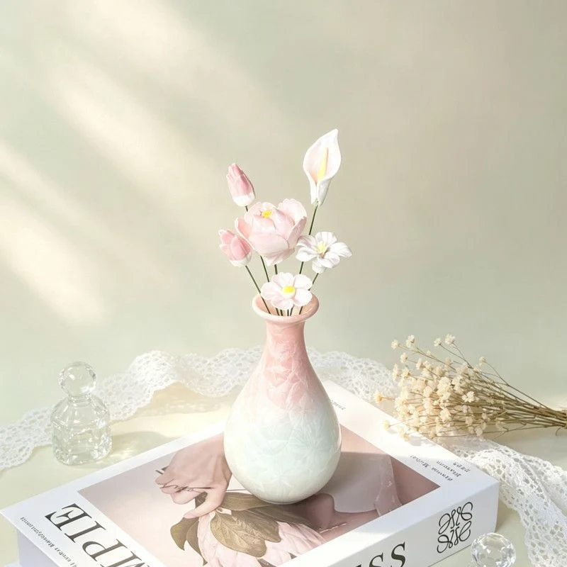 Dekorative Keramische Blumenvase