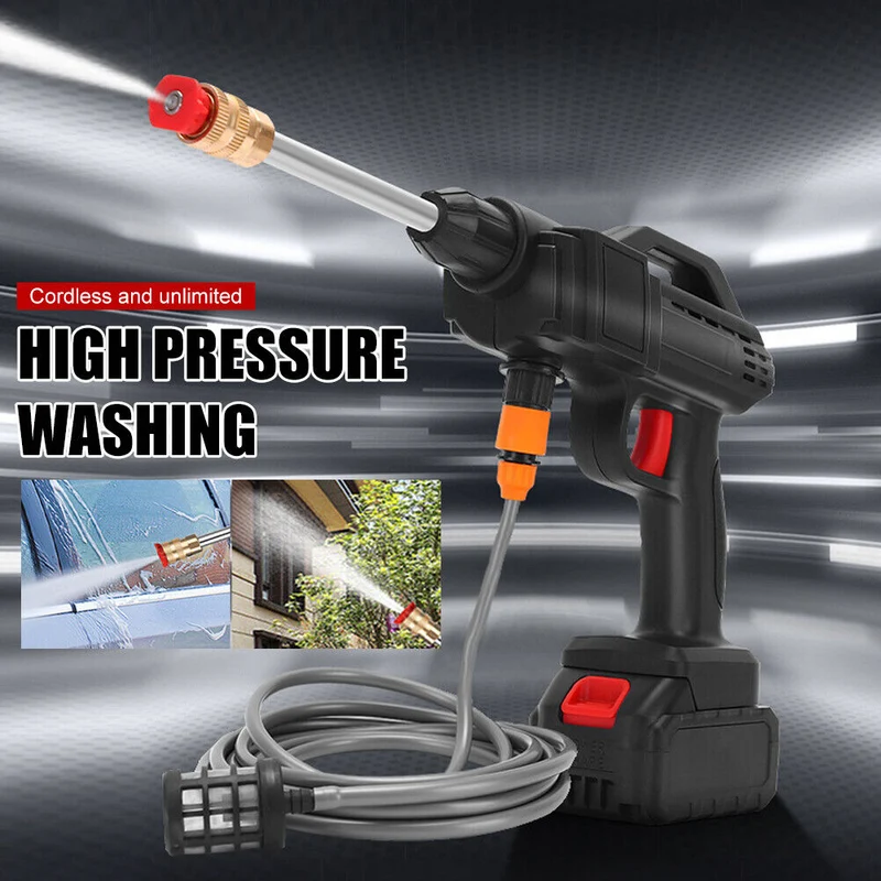 600W Kabellose tragbare Hochdruck-Spritzwasserpistole | Skanto