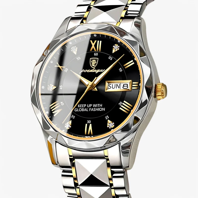 Skanto | Luxuriöse Herrenuhr mit präzisem Quarzwerk