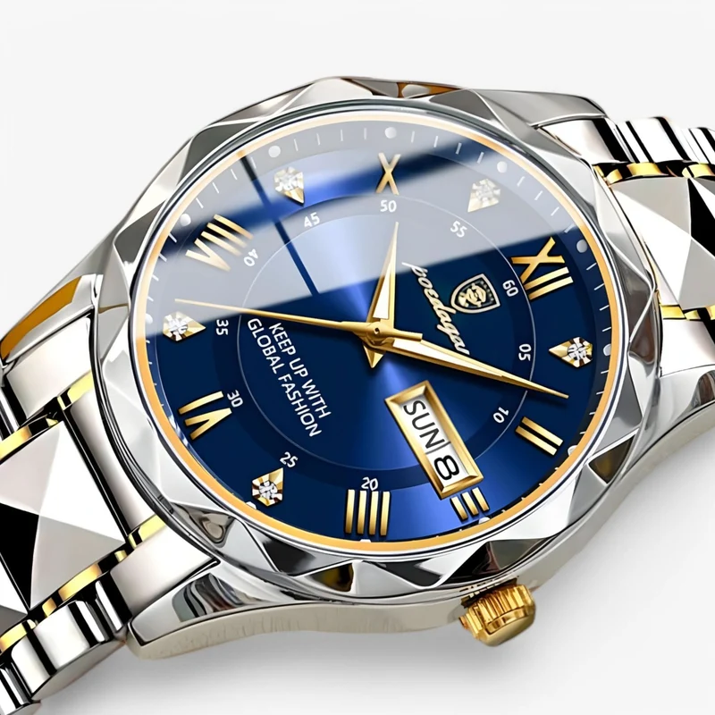Skanto | Luxuriöse Herrenuhr mit präzisem Quarzwerk