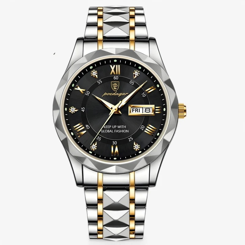 Skanto | Luxuriöse Herrenuhr mit präzisem Quarzwerk