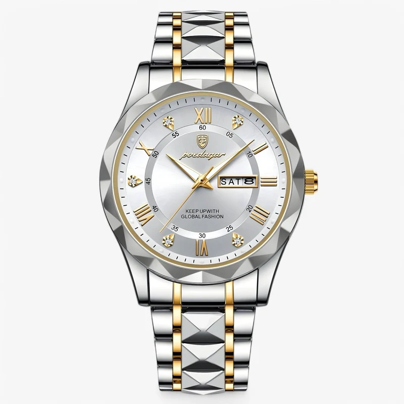 Skanto | Luxuriöse Herrenuhr mit präzisem Quarzwerk