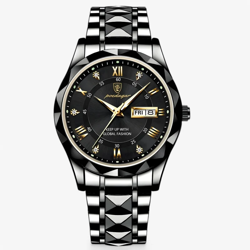 Skanto | Luxuriöse Herrenuhr mit präzisem Quarzwerk