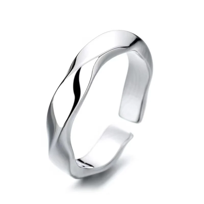 Offener Ring, verstellbar, Zinklegierung