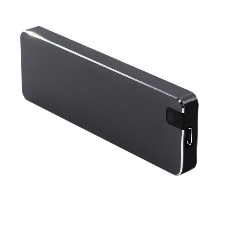 Tragbare M.2-SSD, Metall, Miniformat