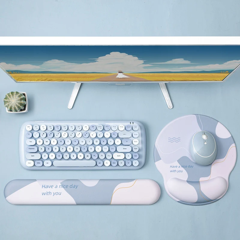 Stylische Ergonomische Tastatur Handballenauflage