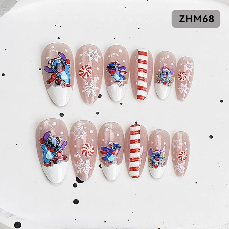 Vielseitiges Press-On Nagelset Brehn