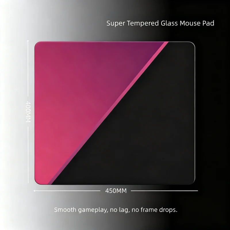 Gehärtetes Glaskissen für Gaming-Maus