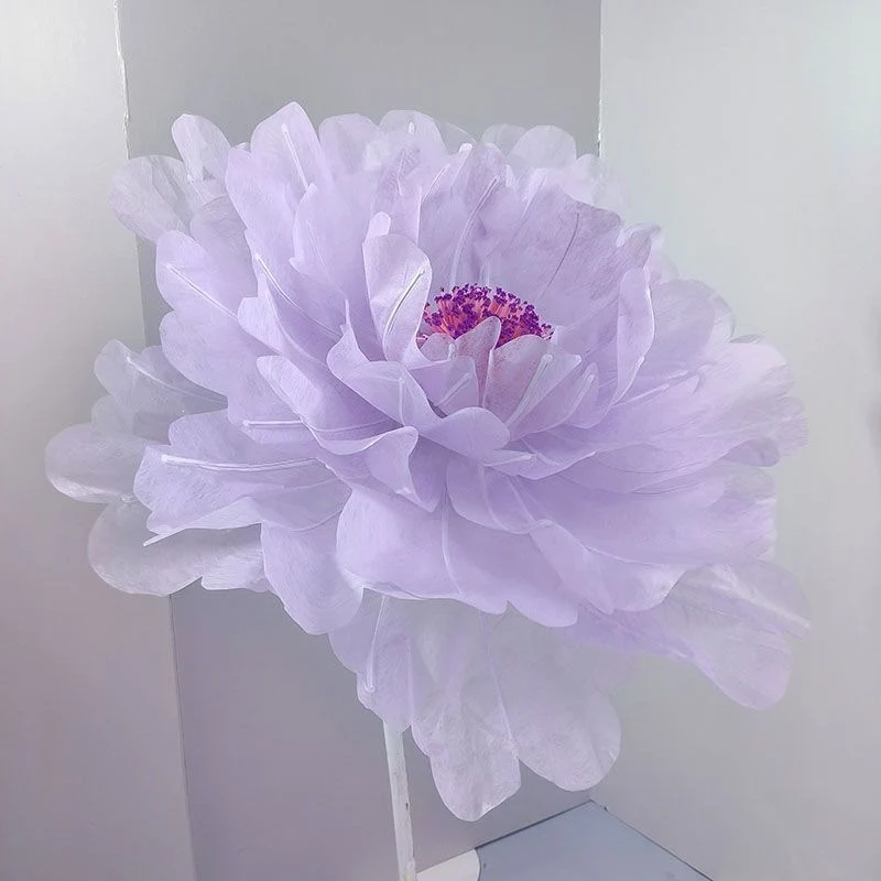 Dekorative Papierblumen-Skulptur