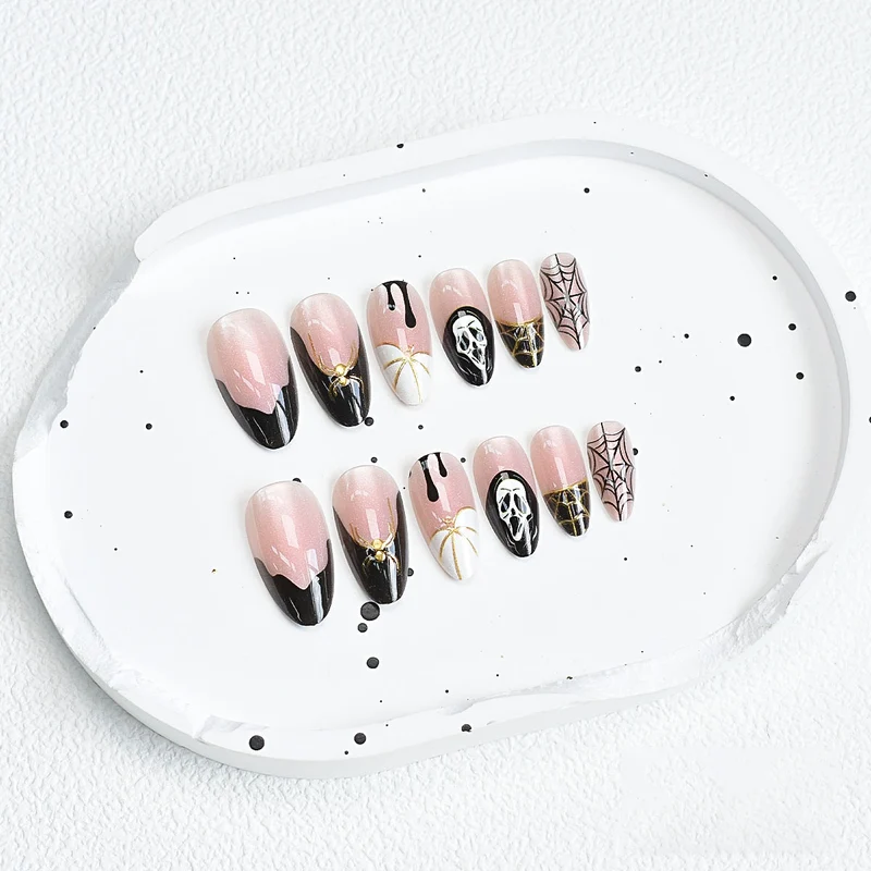 Vielseitiges Press-On Nagelset Brehn