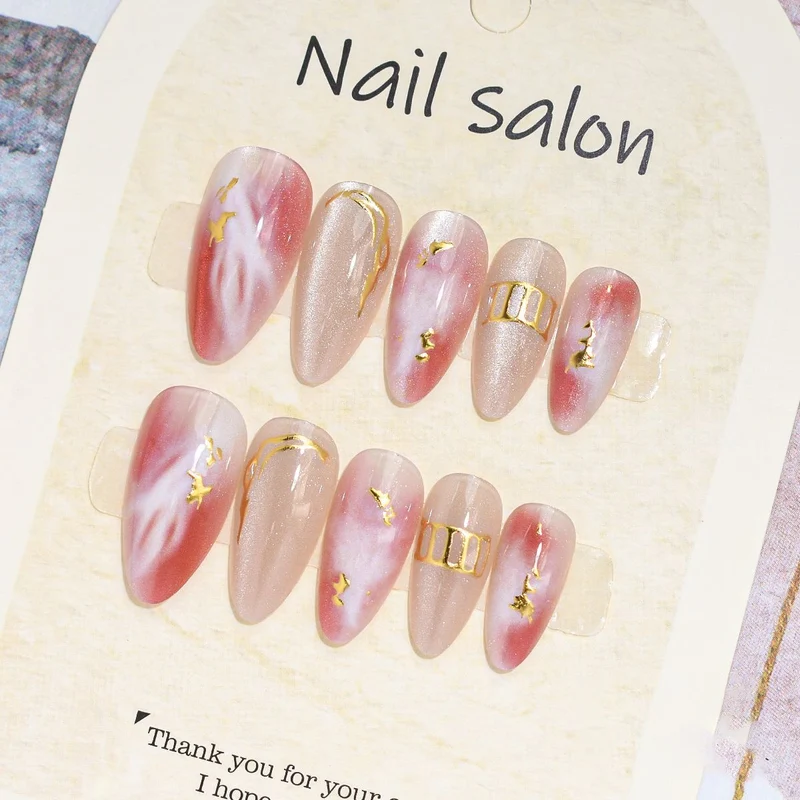 Vielseitiges Nail Art Press-On Set Brehn