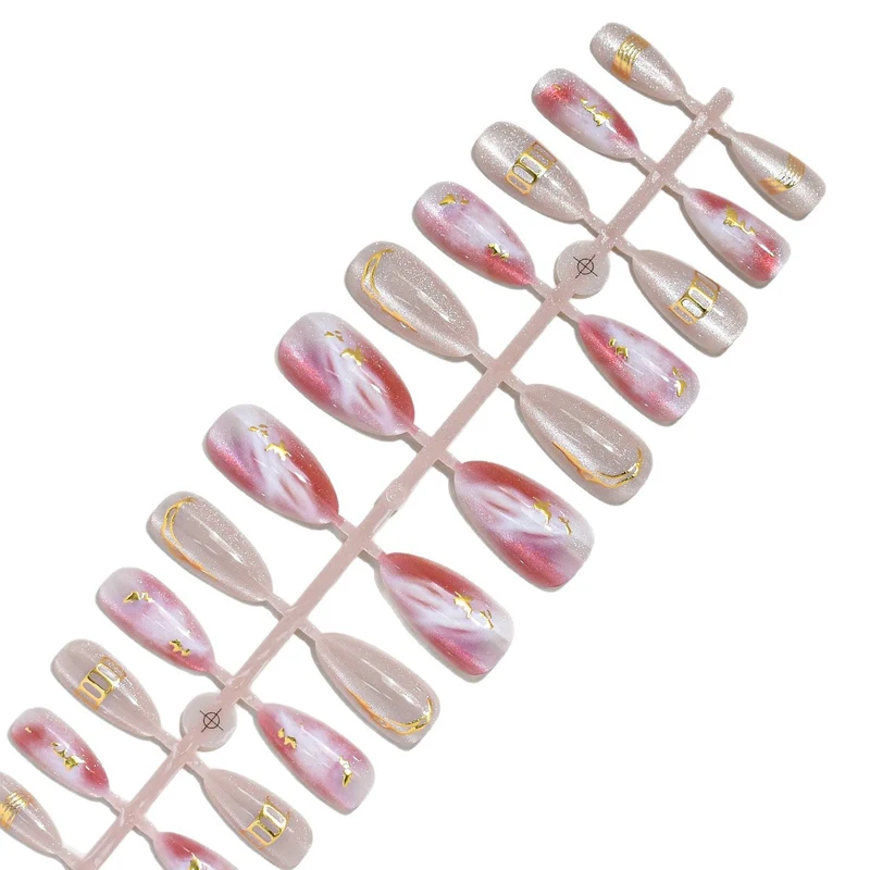 Vielseitiges Nail Art Press-On Set Brehn
