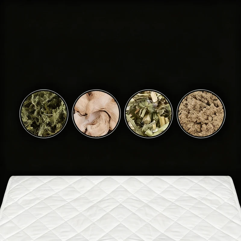 Elektrische Wärmematte mit Moxibustion-Kraut