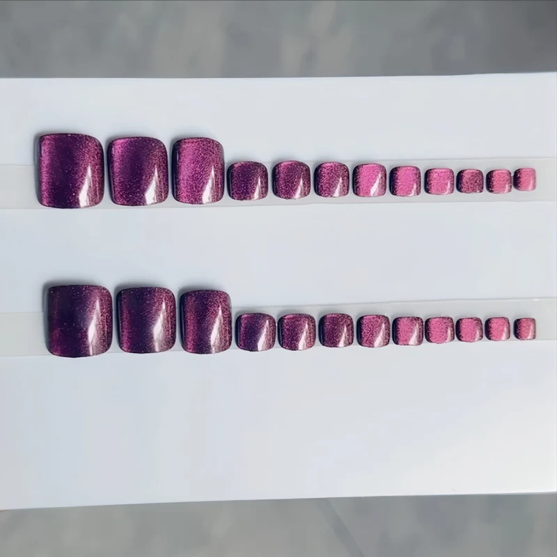 Iridescent Press-On Nail Kollektion Brehn