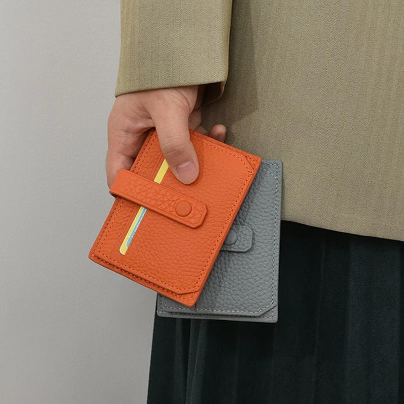 Premium Leder Kartenhalter Geldbörse