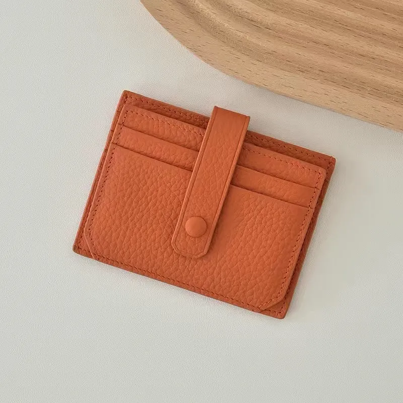 Premium Leder Kartenhalter Geldbörse