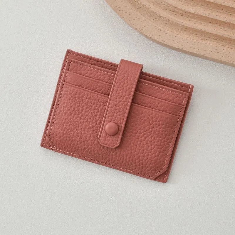 Premium Leder Kartenhalter Geldbörse
