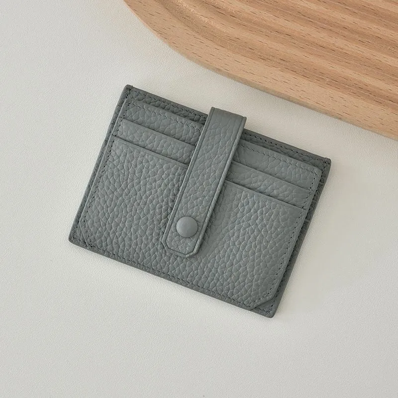 Premium Leder Kartenhalter Geldbörse