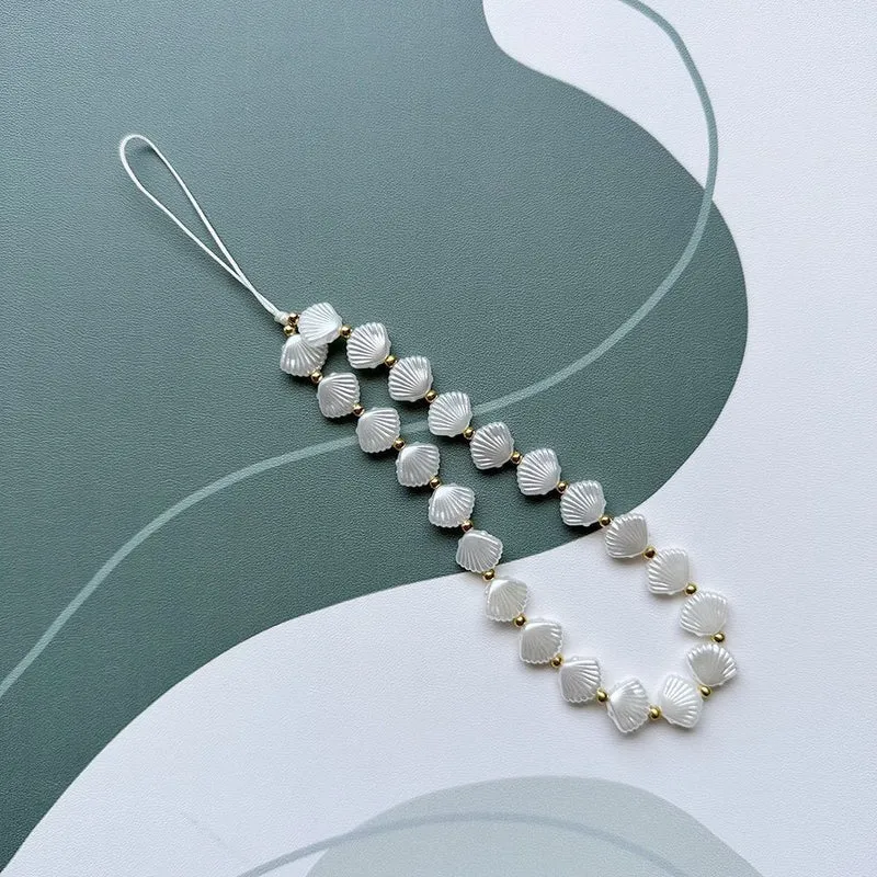 Elegante Muschelperlen-Halskette Brehn