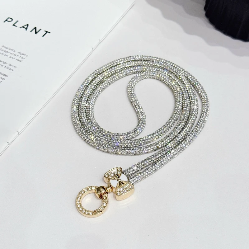 Elegante Strass-Brillen Kette Brehn