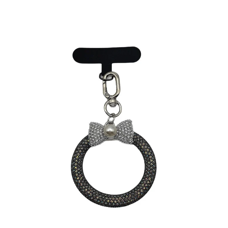 Eleganter Strass Schleife Schlüsselanhänger Brehn