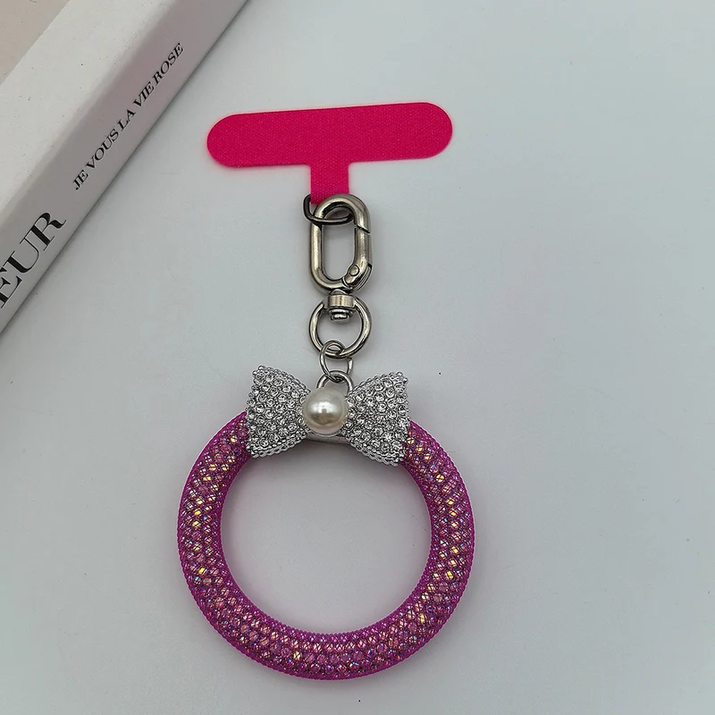 Eleganter Strass Schleife Schlüsselanhänger Brehn