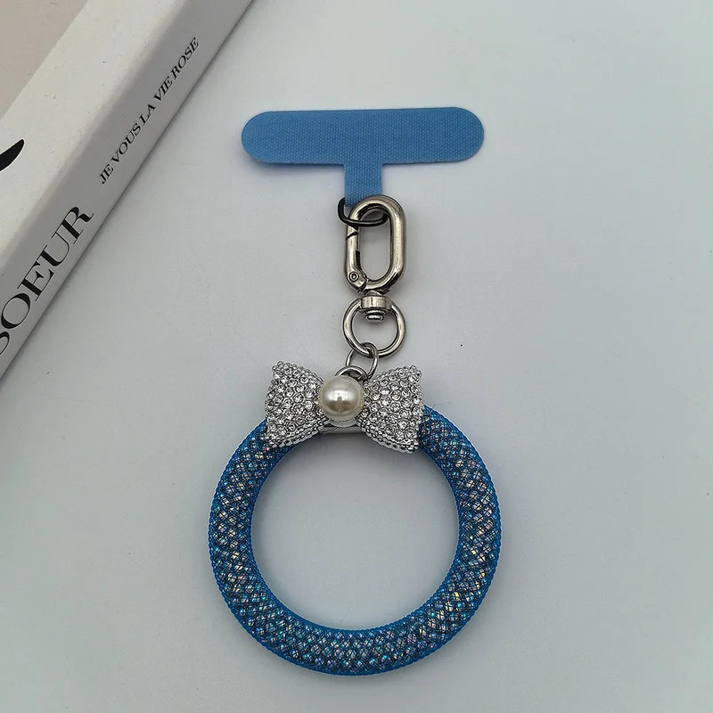 Eleganter Strass Schleife Schlüsselanhänger Brehn