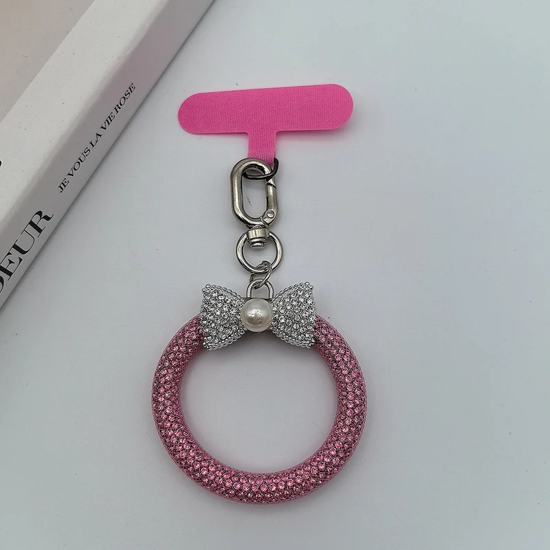 Eleganter Strass Schleife Schlüsselanhänger Brehn