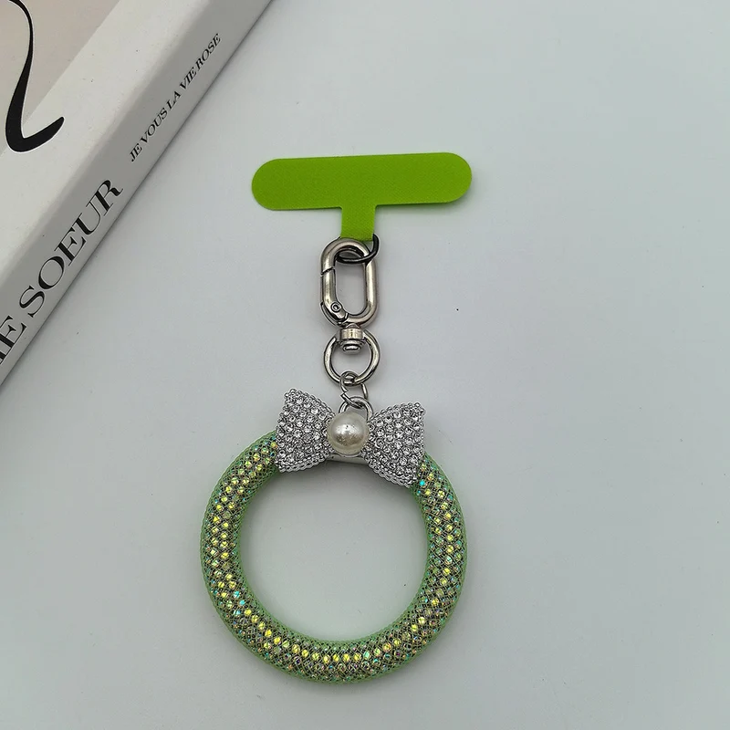 Eleganter Strass Schleife Schlüsselanhänger Brehn