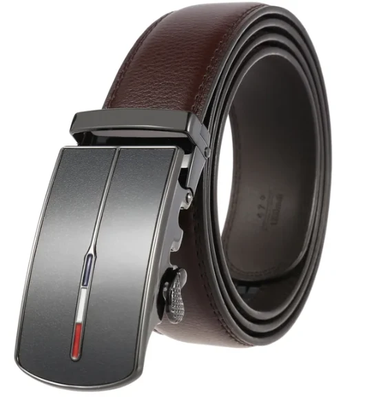 PrestigeBelt – Luxuriöser Herren-Gürtel mit Automatikschließe Skanto