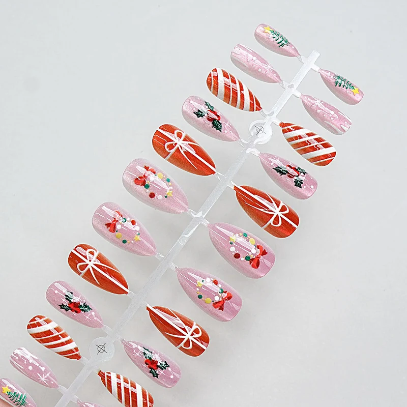 Hochwertiges Press-On-Nagelset Brehn