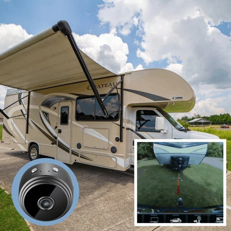 Skanto | 1080p magnetische WiFi Mini-Kamera – Rückfahrkamera für Wohnmobil-Anhänger