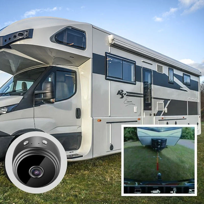 Skanto | 1080p magnetische WiFi Mini-Kamera – Rückfahrkamera für Wohnmobil-Anhänger