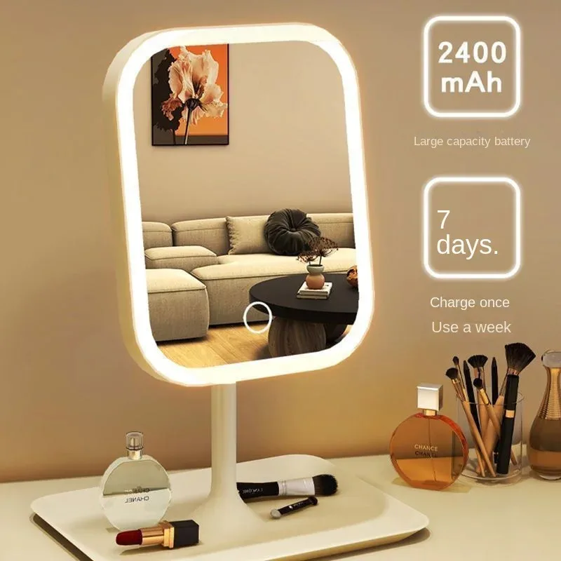 Skanto | LED-Schminkspiegel Lumiéra | 3 Lichtfarben | Touch-Steuerung | Modernes Design