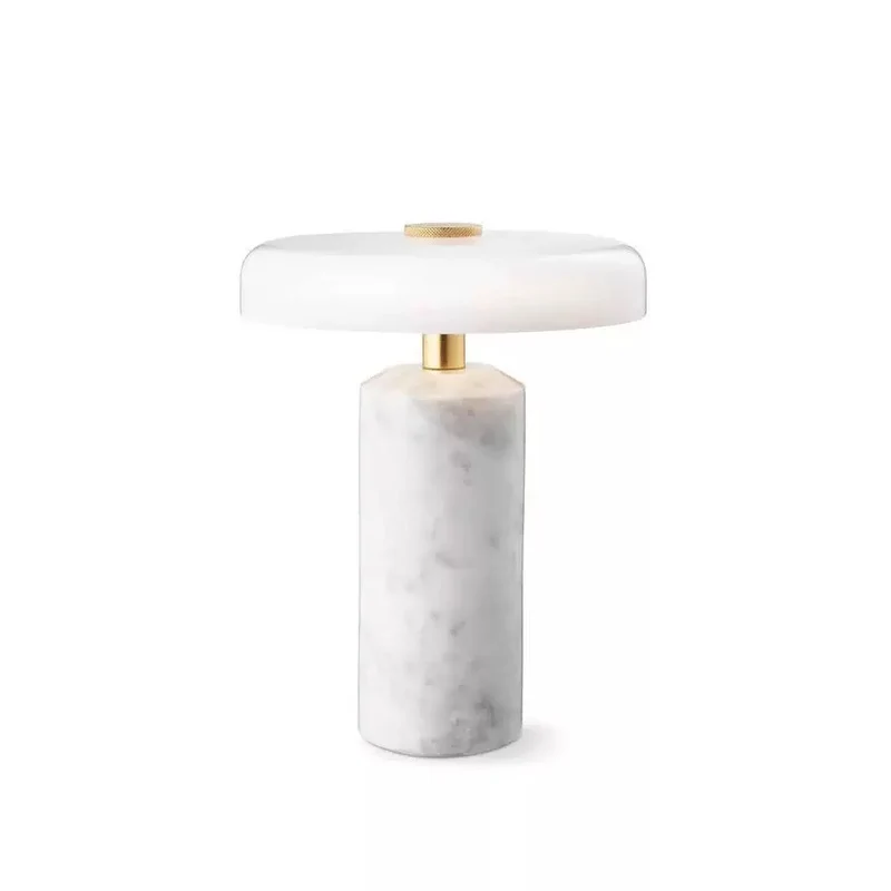 Marmor-Tischlampe Modell 5809, aufladbar, 3-stufig dimmbar