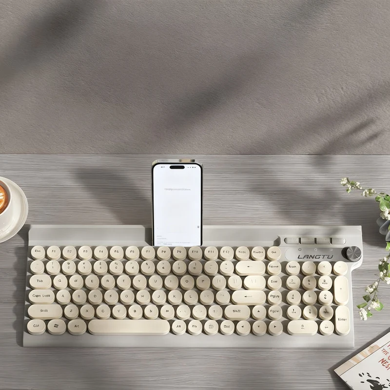 Kabelgebundene Gaming-Tastatur mit mechanischen Schaltern