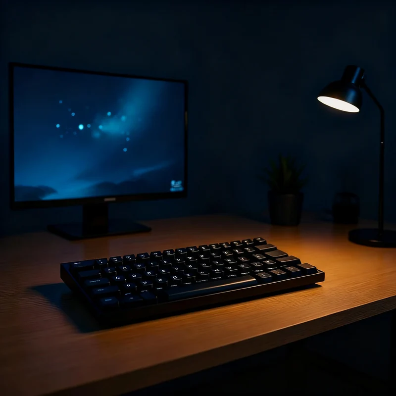 Kabelgebundene Gaming-Tastatur mit mechanischen Schaltern