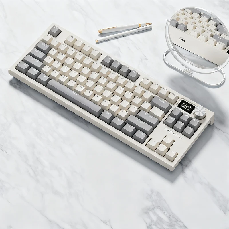 Kabelgebundene Gaming-Tastatur mit mechanischen Schaltern