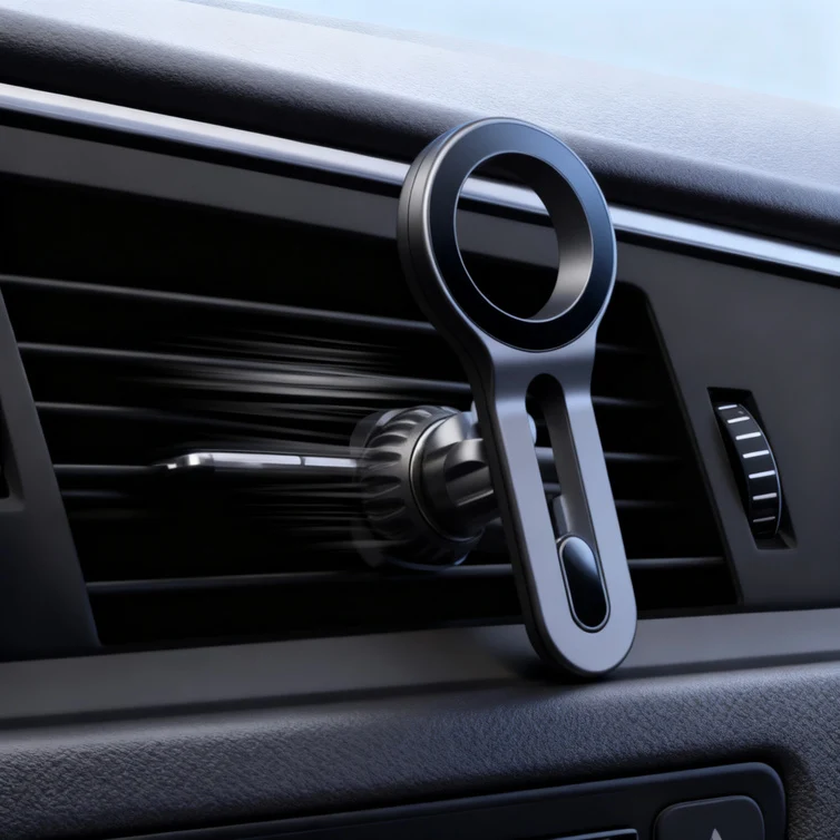 Magnetische Auto-Handyhalterung aus Aluminium