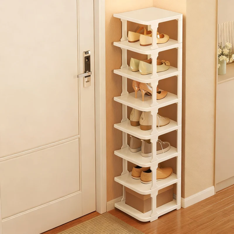 Schuhregal aus Kunststoff, 9-lagig