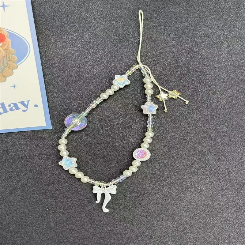 Verspielte Perlen Charm Brillenband Brehn