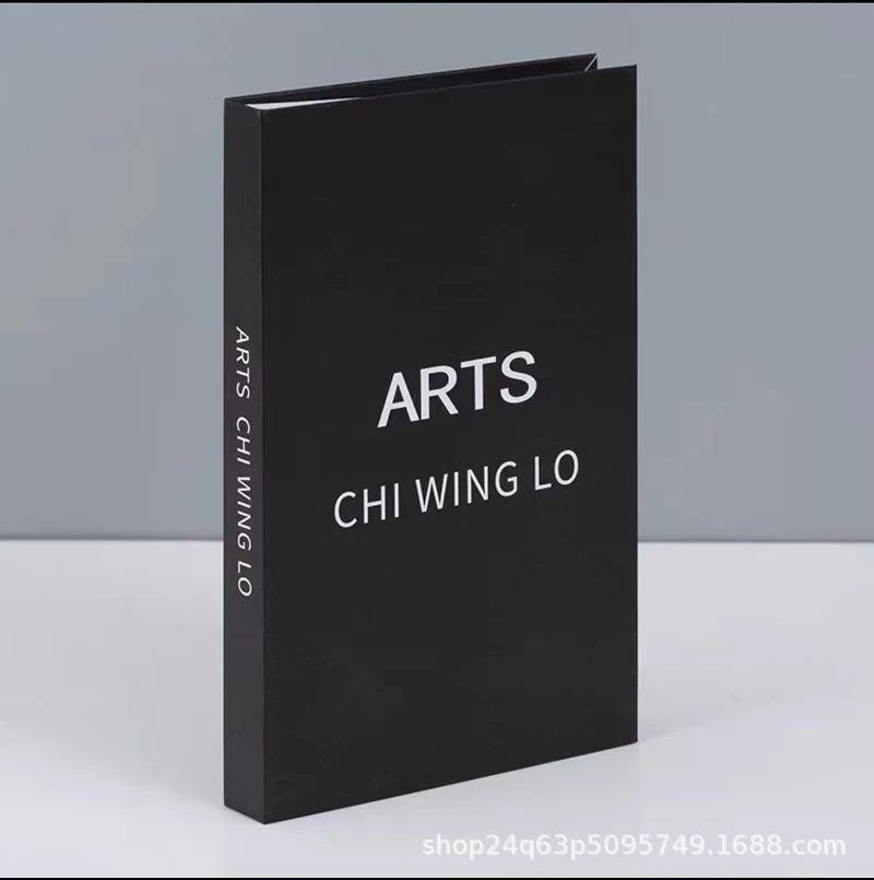Dekoratives Kunstbuch, nordisch-minimalistisch