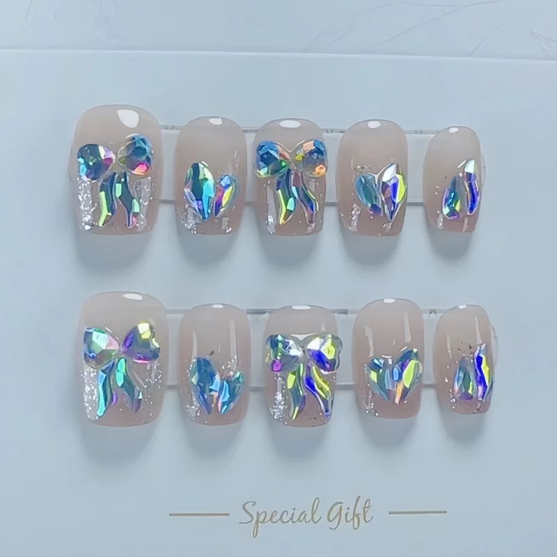 Künstlerisches Strass-Nagelkunst-Set Brehn