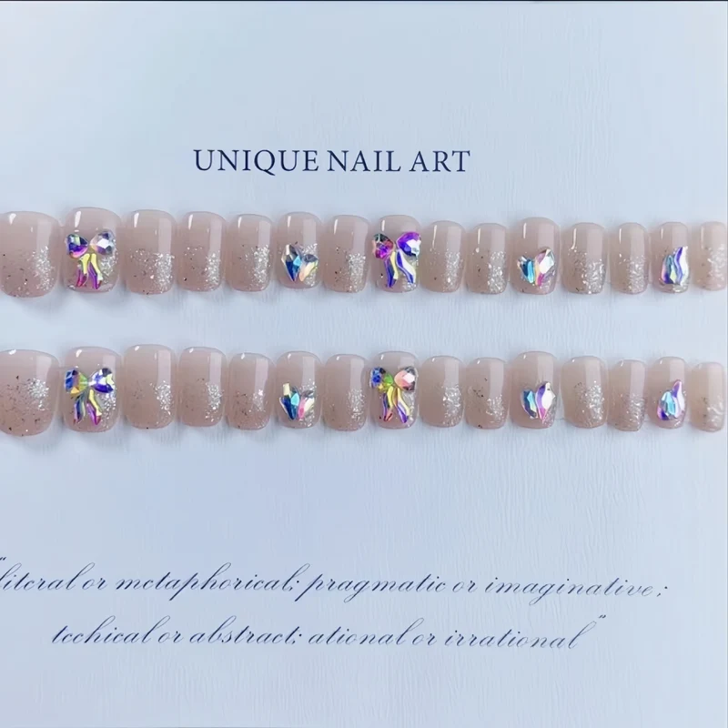 Künstlerisches Strass-Nagelkunst-Set Brehn