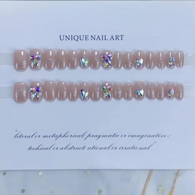 Künstlerisches Strass-Nagelkunst-Set Brehn