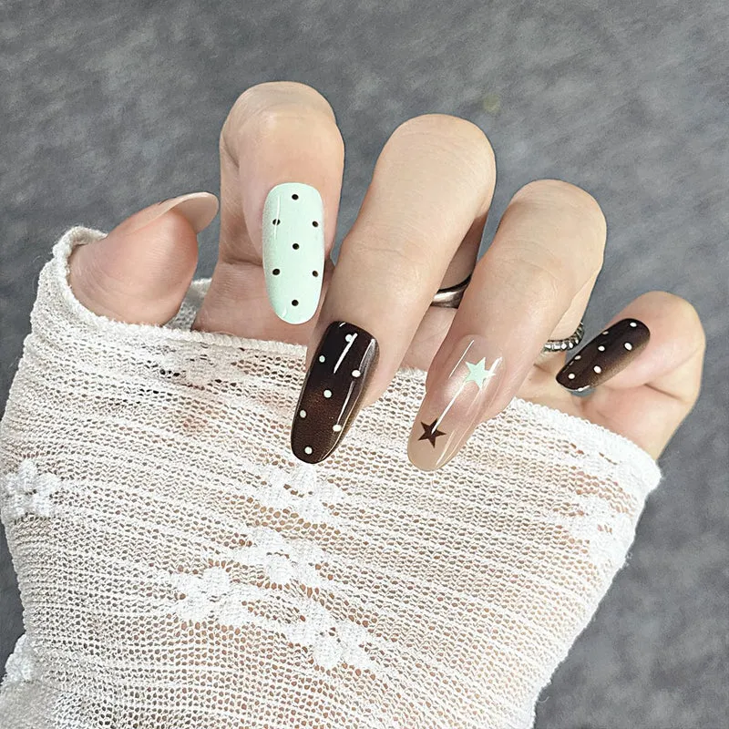 Fashion Press-On Nail Set Brehn