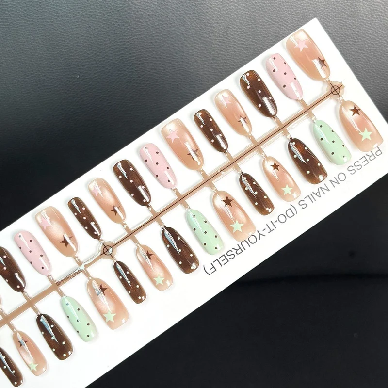 Fashion Press-On Nail Set Brehn