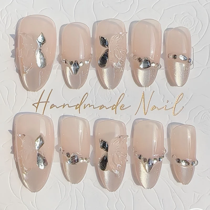 Künstlerisches Press-On-Nageldesign Brehn 1789803418